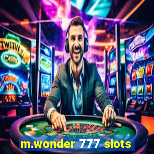 m.wonder 777 slots